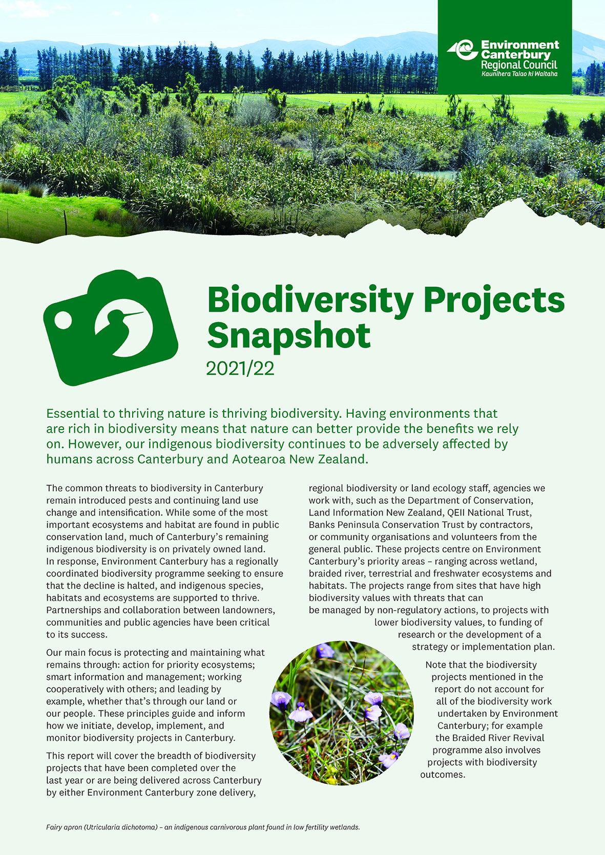 6529 BIOD Biodiversity snapshot 2021 22 SEP 2022 website