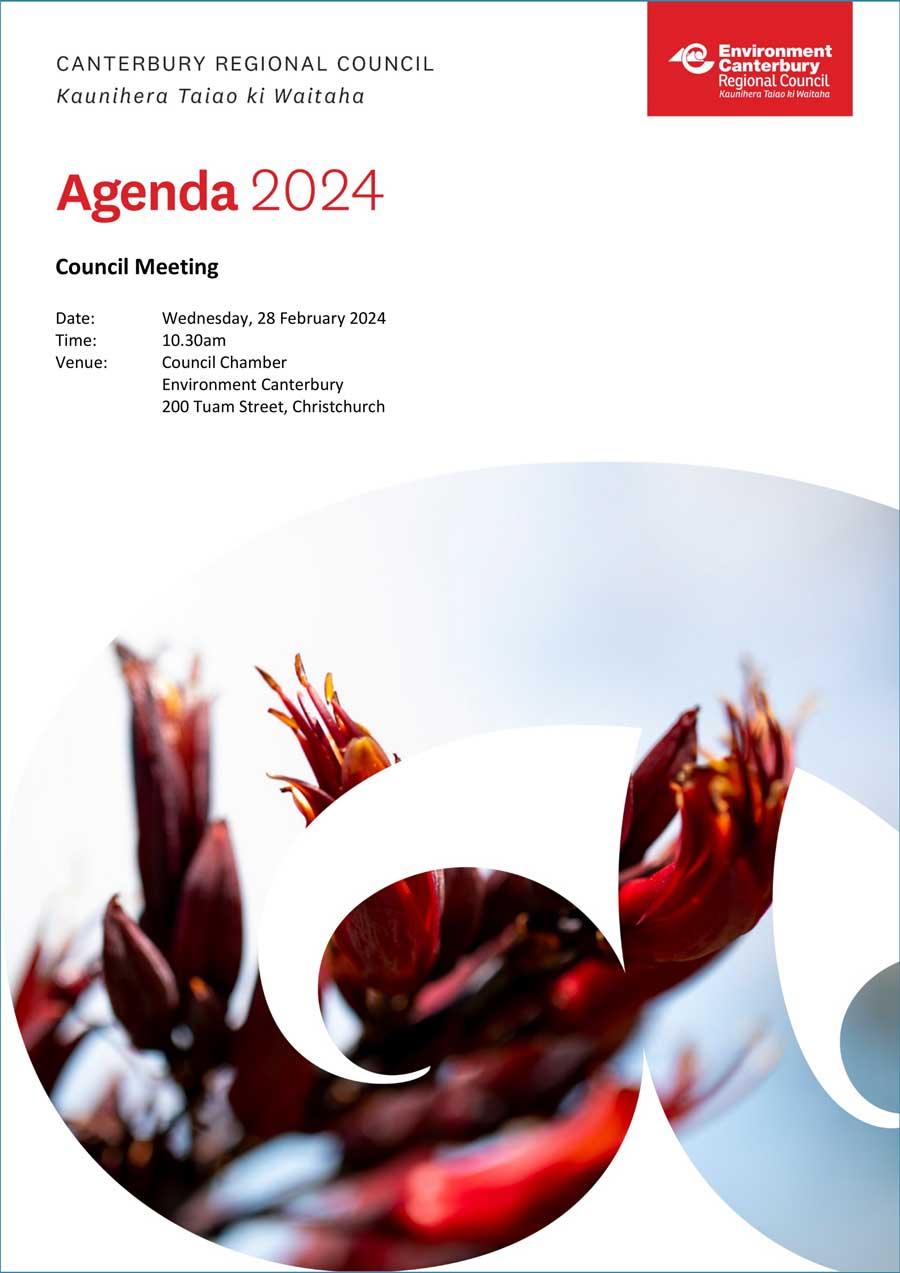 Council Agenda 28February 2024 cover