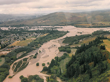Flooding of Mason River, 1993