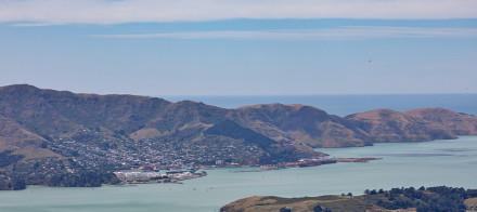 Banks Peninsula harbour view