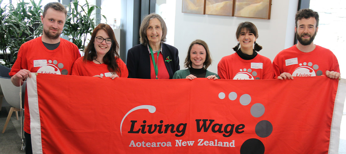 Living wage NZ visit to Environment Canterbury
