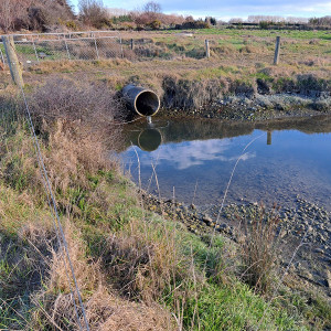 Perched culvert example