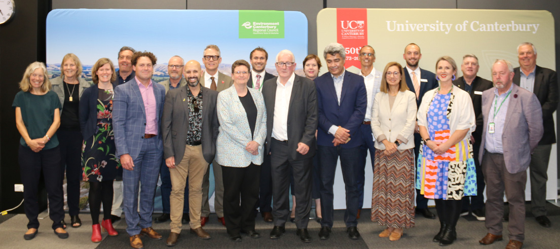 Teaming up with University of Canterbury for the environment