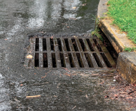 Drain stormwater banner