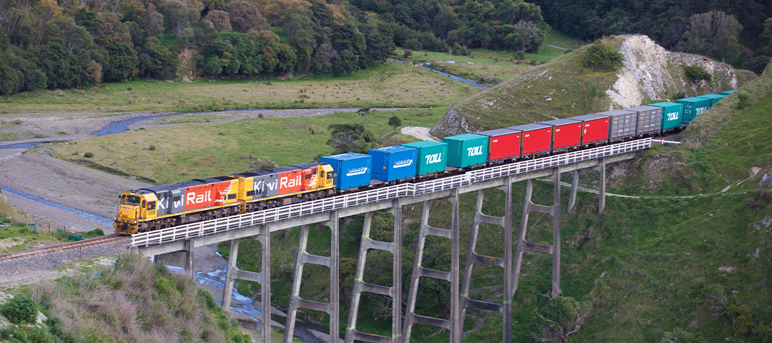 Rail bridge transport