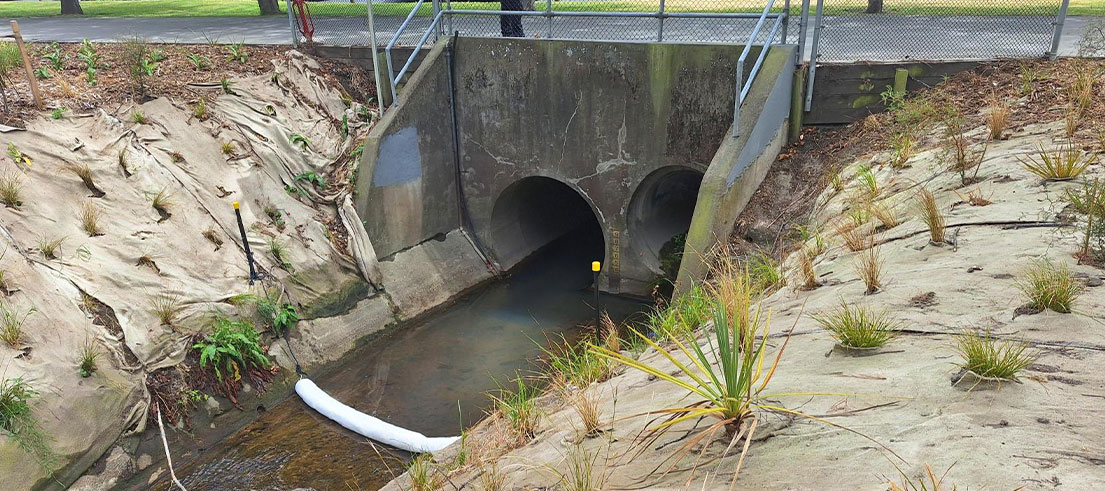 Addington Brook drain