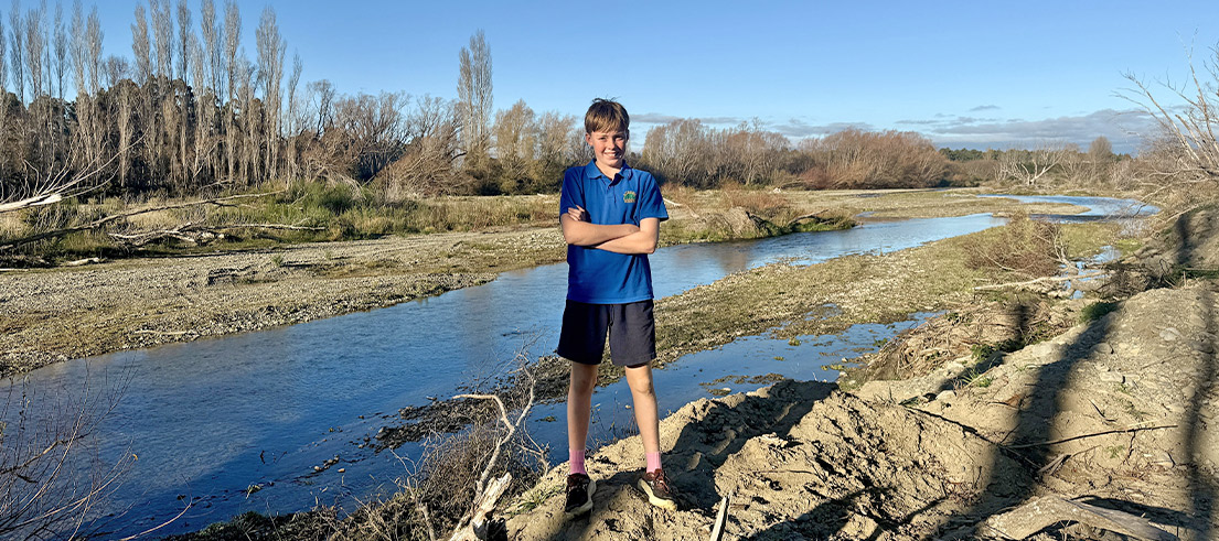Meet Harry  the 12 year old cleaning up his local rivers