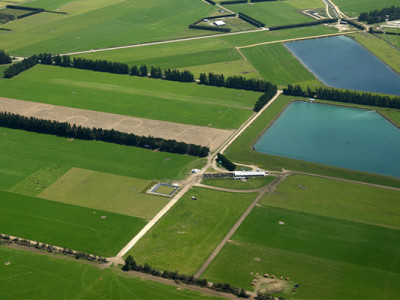Aerial of dairy and cropping farms in Canterbury 240152260