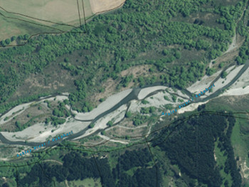 Same part of the river prior to the May 2021 regionwide flooding