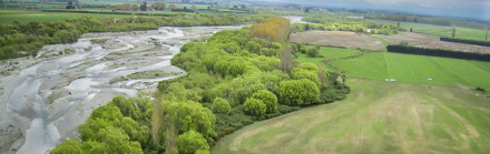 Ecan River and drain management banner