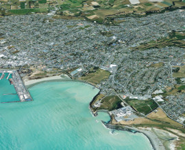 Timaru aerial photograph