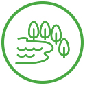 Environmental flows and catchment load limits icon