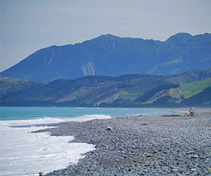 Kaikōura rocky coastline