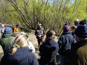 Our wetland specialist Jason Butt leads the discussion around protecting and res